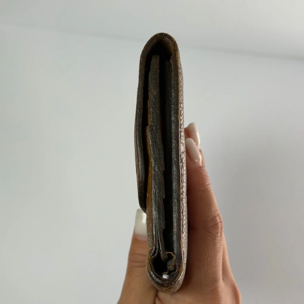 Louis Vuitton Virtuose Wallet Crafted Brown Monogram Empreinte Leather
